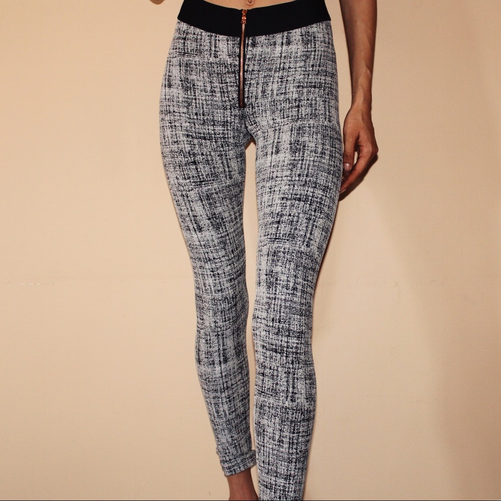 BlueLife Fit front Zipper Leggings